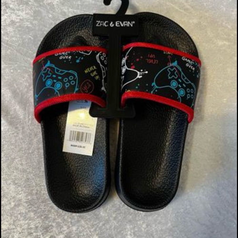 NEW “Zac & Evan” Boys Gamer Slides